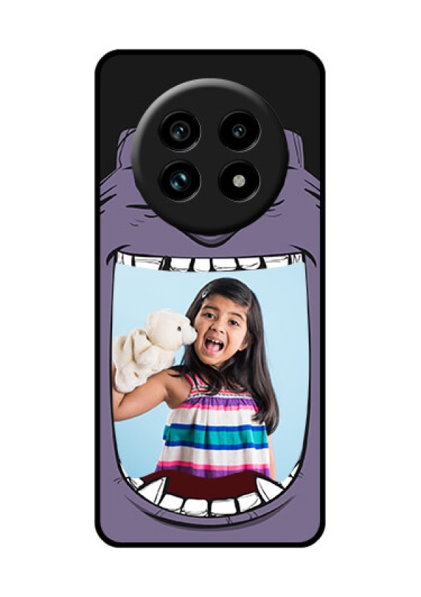 Realme 13 Pro Plus 5G Custom Glass Phone Case - Angry Monster Design
