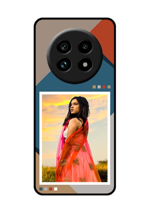 Realme 13 Pro Plus 5G Custom Glass Phone Case - Retro Color Pallet Design