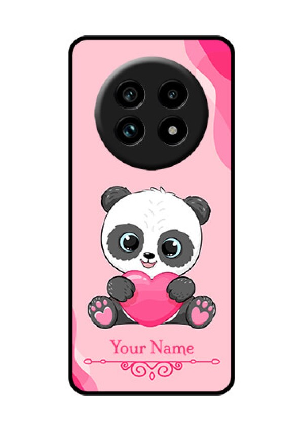 Realme 13 Pro Plus 5G Custom Glass Phone Case - Cute Panda Design