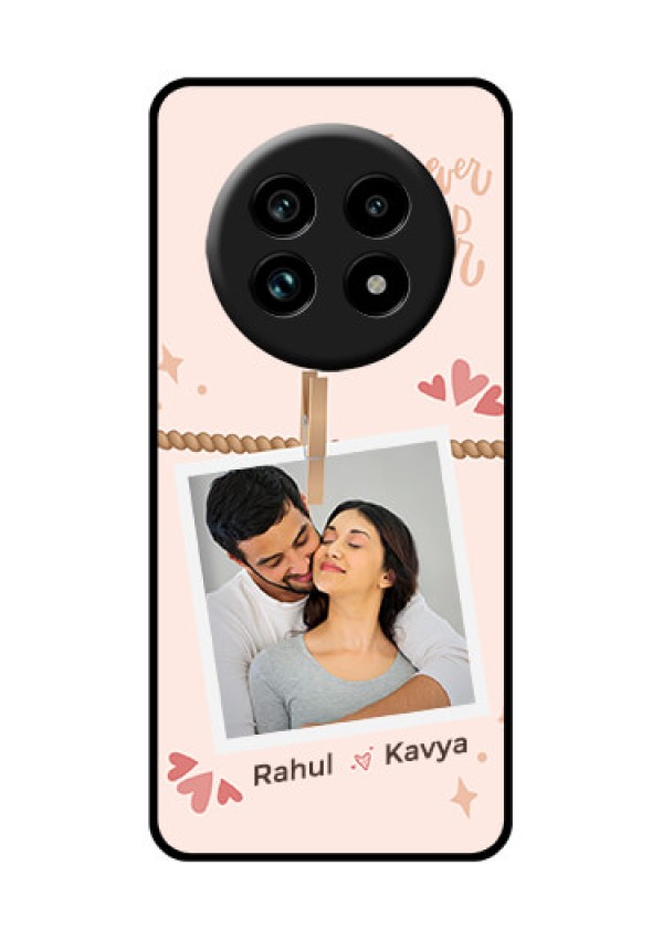 Realme 13 Pro Plus 5G Custom Glass Phone Case - Forever And Ever Love Design