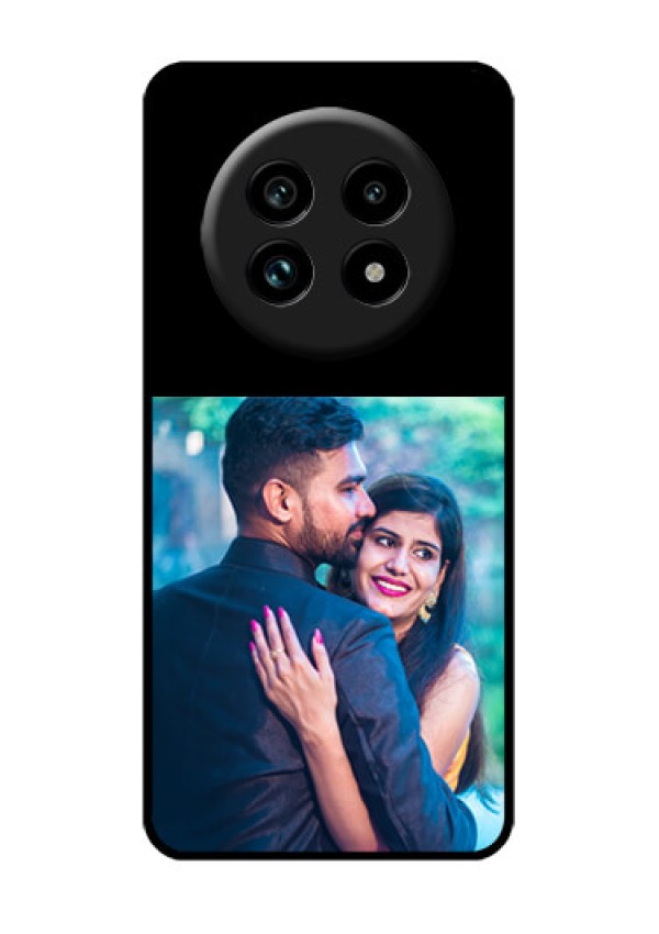 Realme 13 Pro Plus 5G Custom Glass Phone Case - Upload Full Picture With Custom Color Design