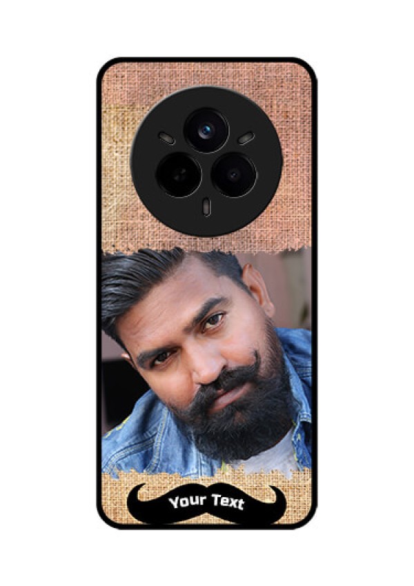 Realme 14 Pro 5G Custom Glass Phone CaseWith Texture Design
