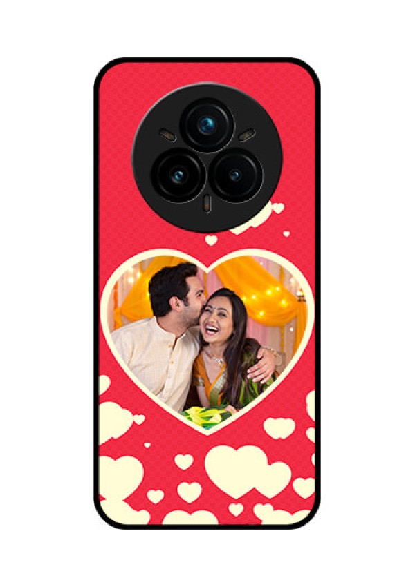 Realme 14 Pro Plus 5G Custom Glass Phone CaseLove Symbols Phone Cover Design