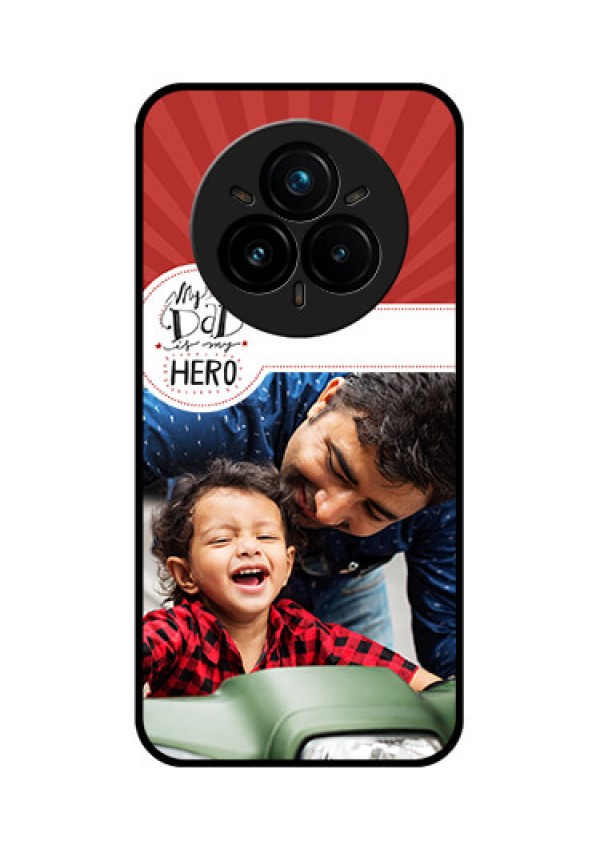 Realme 14 Pro Plus 5G Custom Glass Phone CaseMy Dad Hero Design