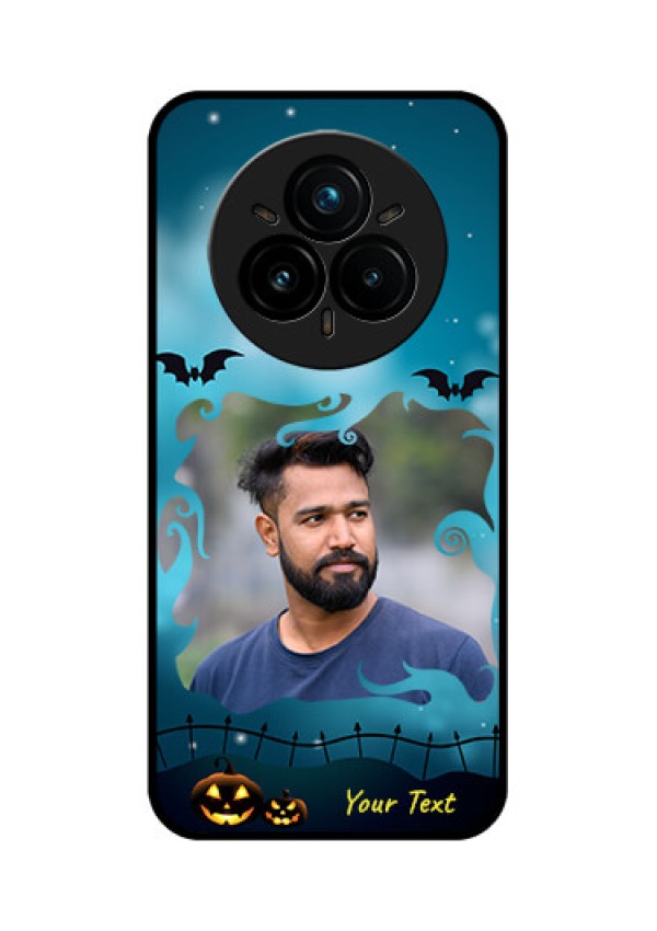 Realme 14 Pro Plus 5G Custom Glass Phone CaseHalloween Frame Design