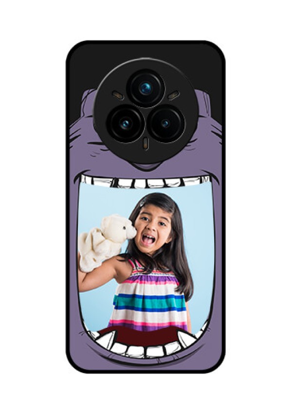 Realme 14 Pro Plus 5G Custom Glass Phone CaseAngry Monster Design