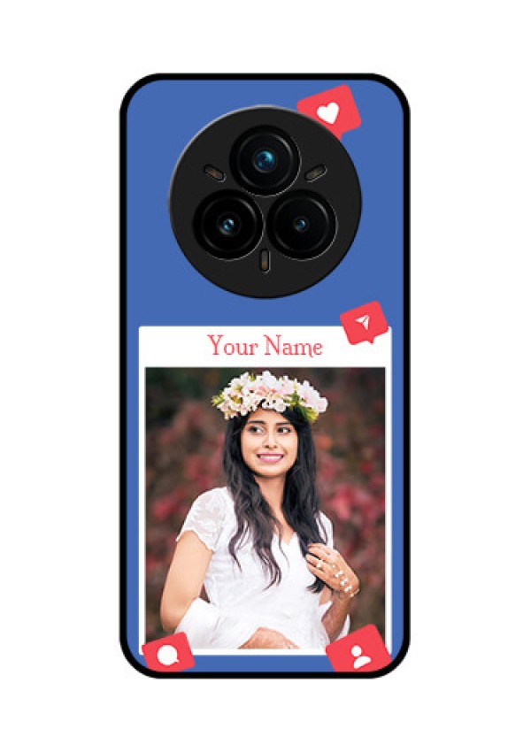 Realme 14 Pro Plus 5G Custom Glass Phone CaseLike Share And Comment Design