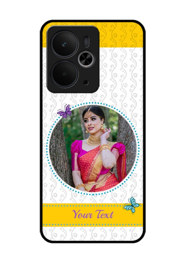 Realme 14T 5G Custom Glass Phone Case - Girls Premium Case Design