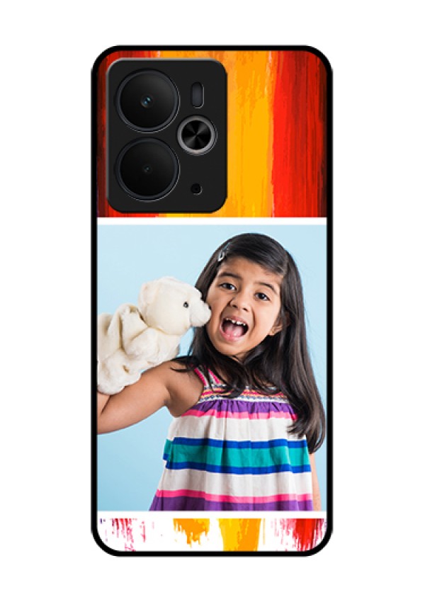 Realme 14T 5G Custom Glass Phone Case - Multi Color Design