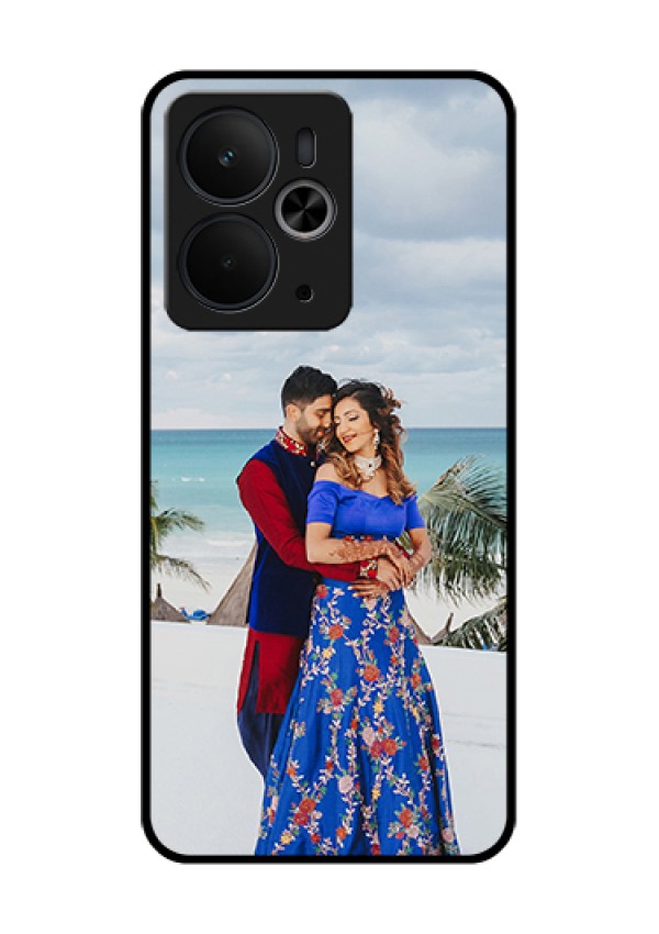 Realme 14T 5G Custom Glass Phone Case - Upload Full Picture Design