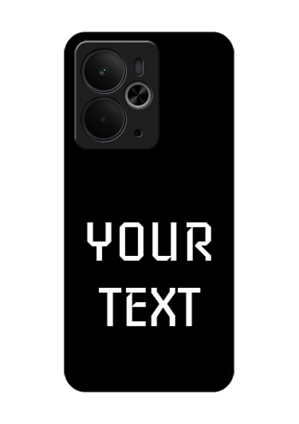 Realme 14T 5G Custom Glass Phone Case - Your Name Design