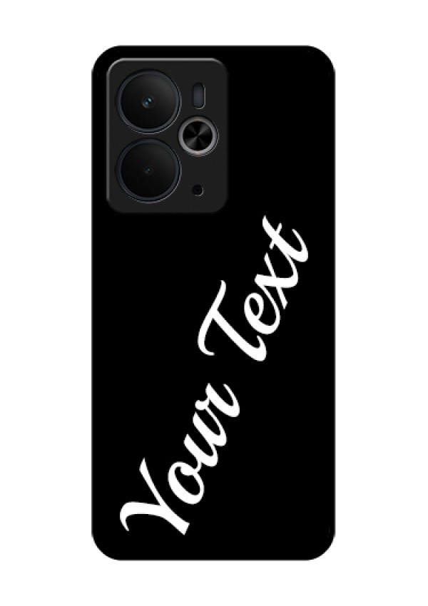Realme 14T 5G Custom Glass Phone Case - With Your Name Design