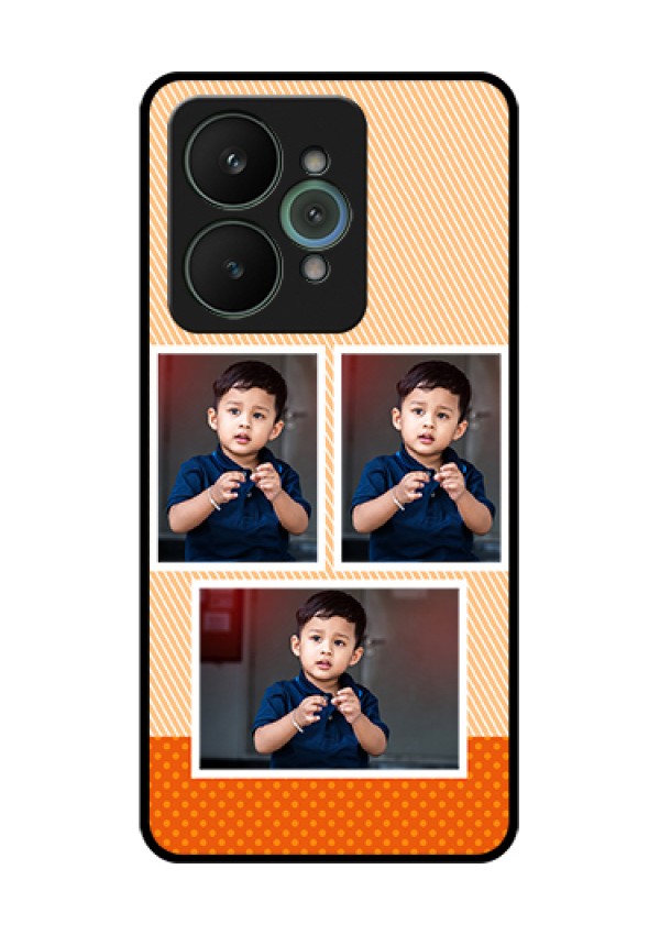Realme 15 5G Custom Glass Phone Case - Bulk Photos Upload Design