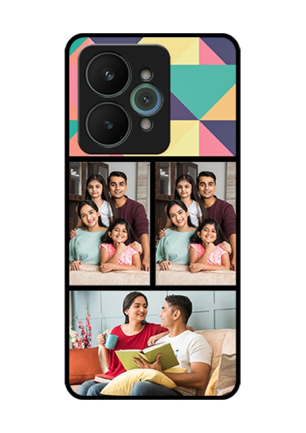 Realme 15 5G Custom Glass Phone Case - Bulk Pic Upload Design