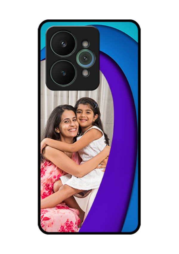 Realme 15 5G Custom Glass Phone Case - Simple Pattern Design