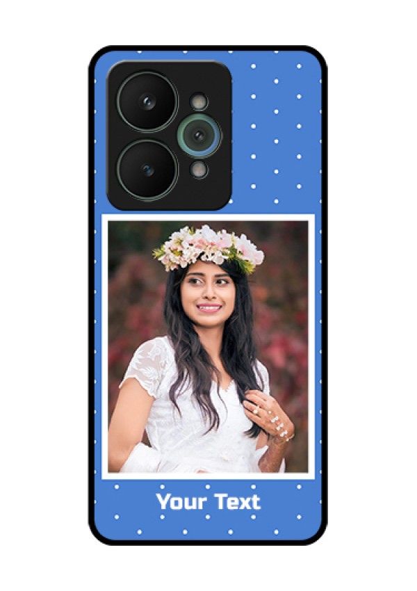 Realme 15 5G Custom Glass Phone Case - Polka Dots Design