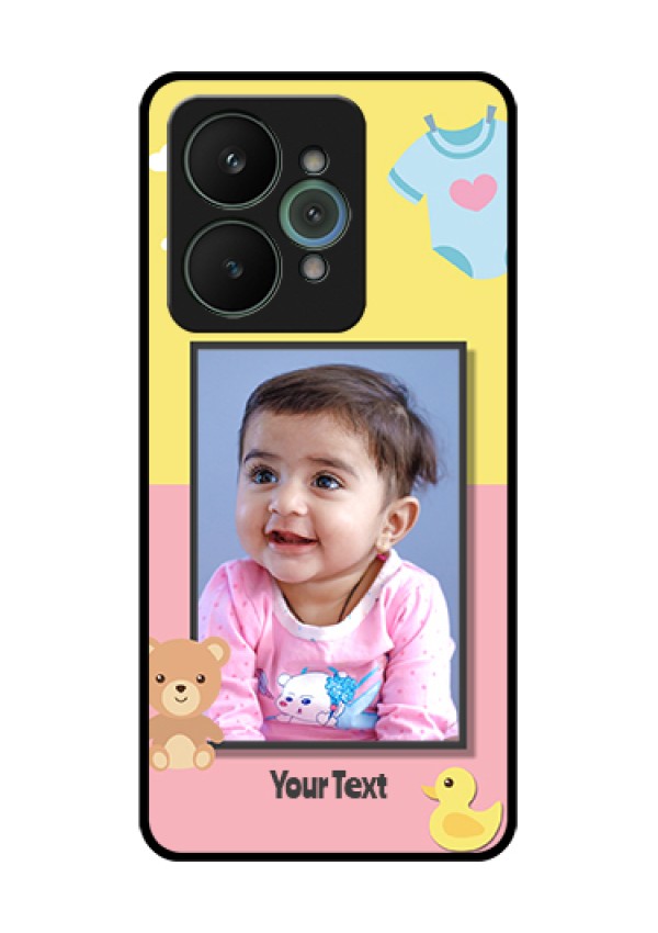 Realme 15 5G Custom Glass Phone Case - Kids 2 Color Design