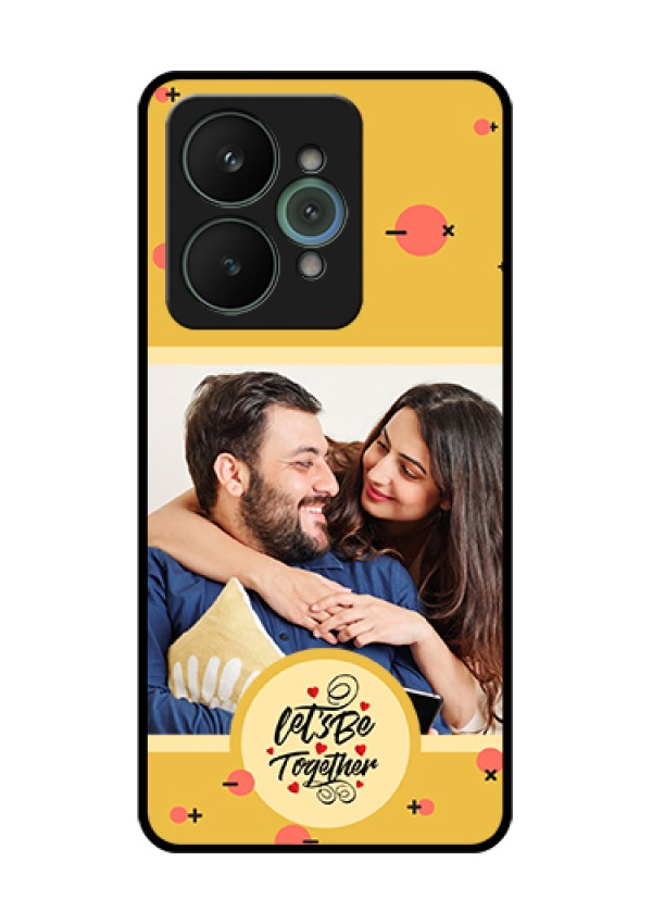 Realme 15 5G Custom Glass Phone Case - Lets Be Together Design