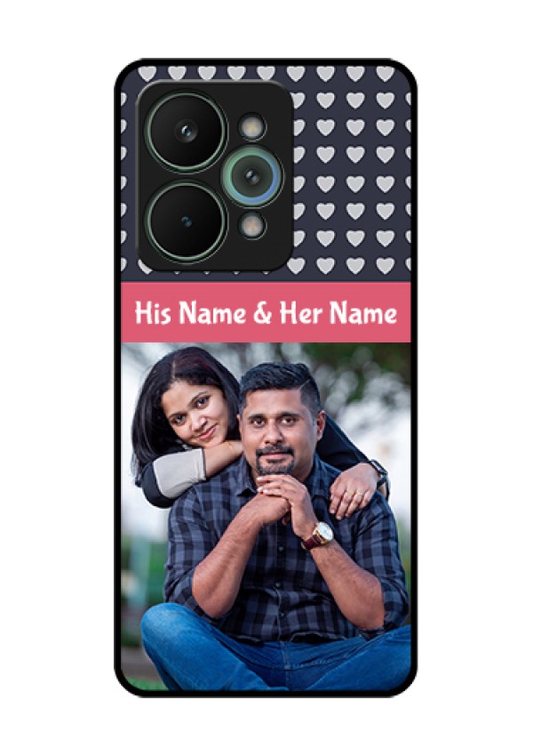 Realme 15 Pro 5G Custom Glass Phone Case - Love Symbols Design