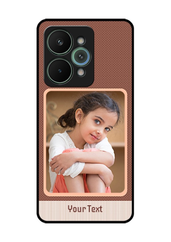 Realme 15 Pro 5G Custom Glass Phone Case - Simple Pic Upload Design