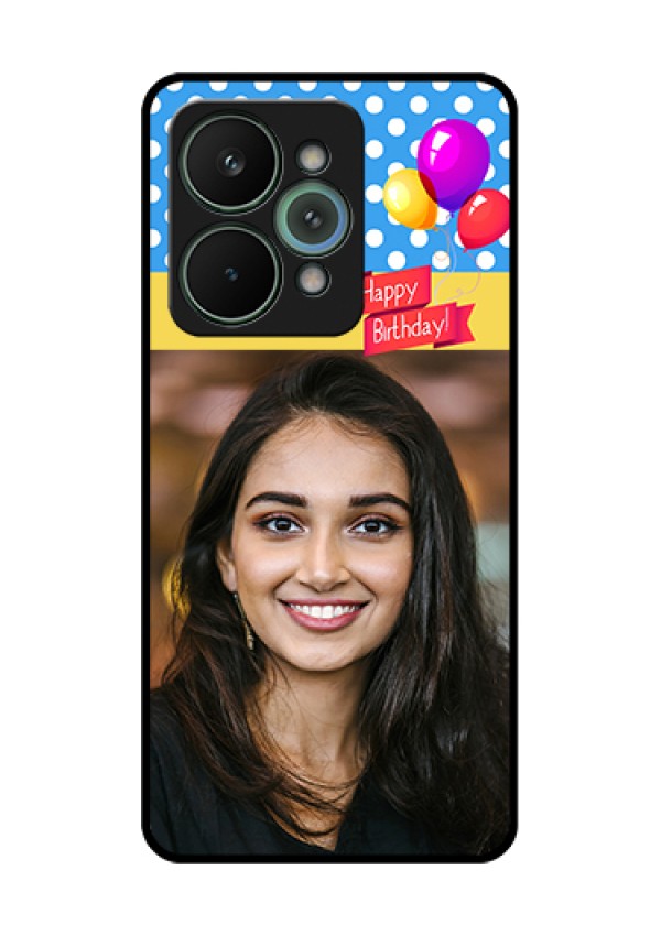 Realme 15 Pro 5G Custom Glass Phone Case - Happy Birthday Design