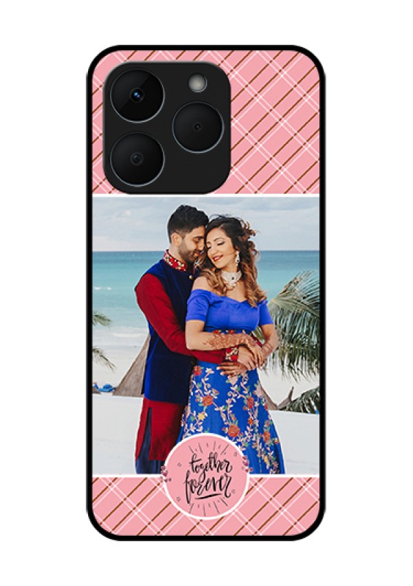 Realme 15T 5G Custom Glass Phone Case - Together Forever Design