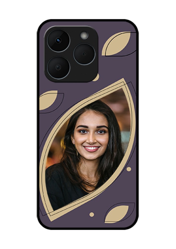 Realme 15T 5G Custom Glass Phone Case - Falling Leaf Design