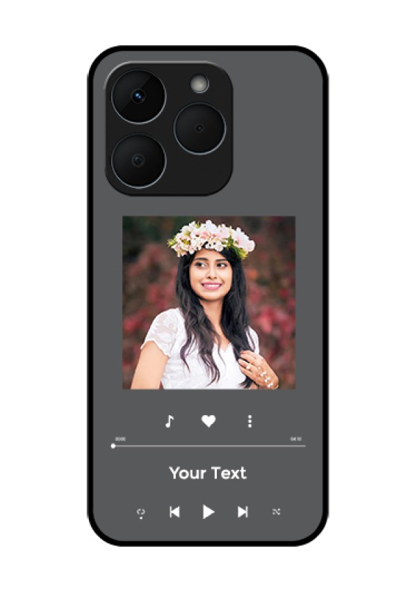 Realme 15T 5G Custom Glass Phone Case - Play The Music Design