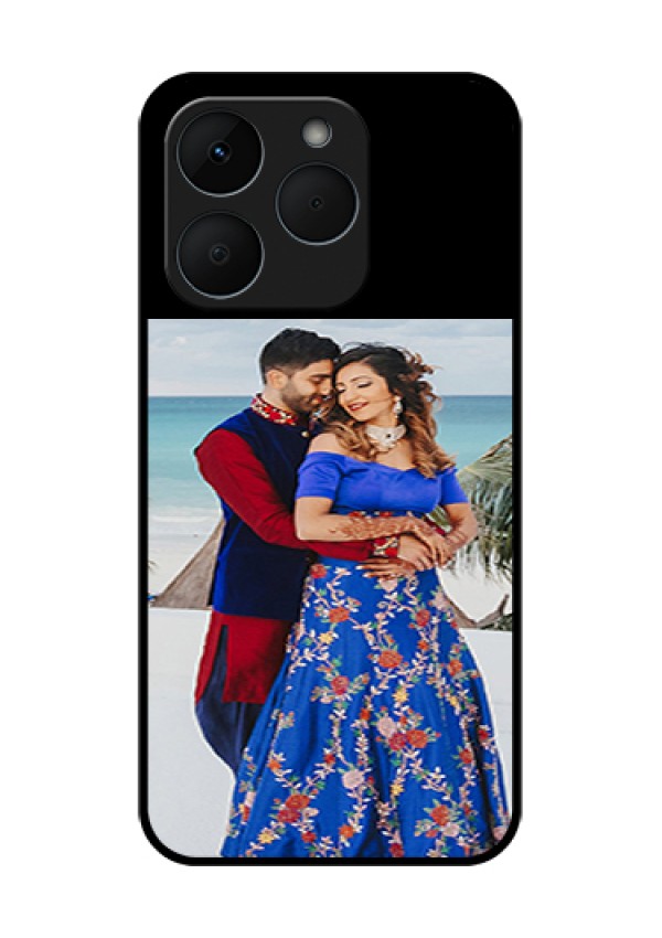 Realme 15T 5G Custom Glass Phone Case - Upload Full Picture With Custom Color Design