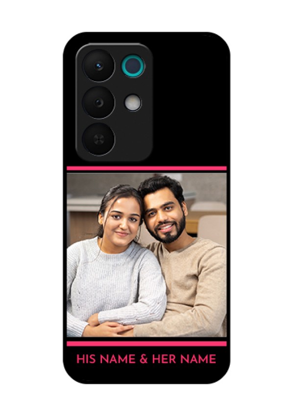 Realme 15X 5G Custom Glass Phone Case - With Add Text Design