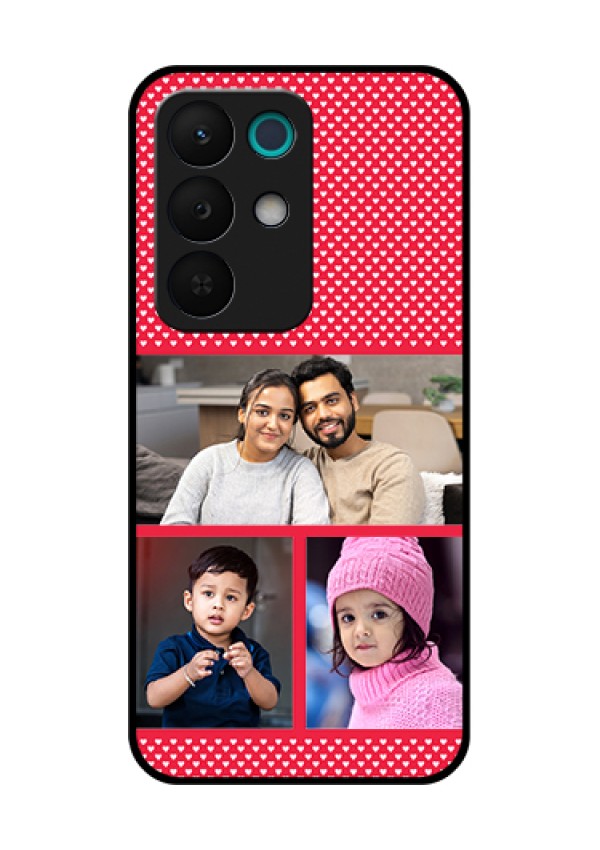 Realme 15X 5G Custom Glass Phone Case - Bulk Photo Upload Design