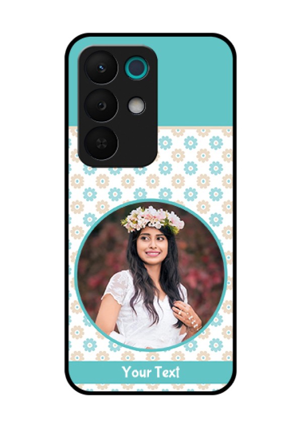 Realme 15X 5G Custom Glass Phone Case - Beautiful Flowers Design
