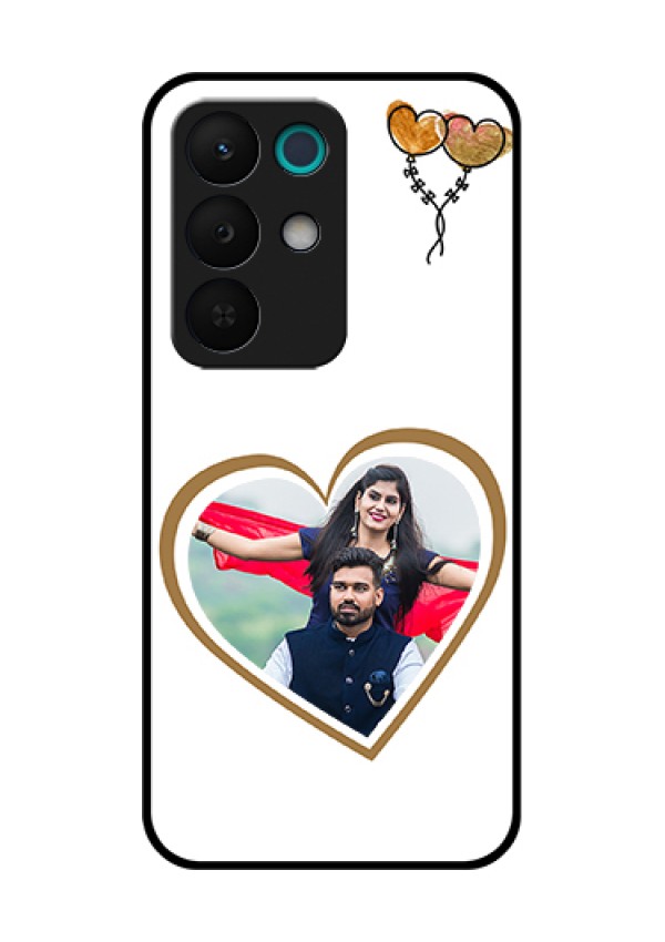 Realme 15X 5G Custom Glass Phone Case - You & Me Design