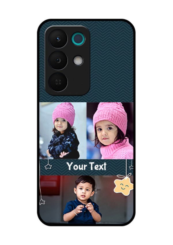 Realme 15X 5G Custom Glass Phone Case - Hanging Stars Design