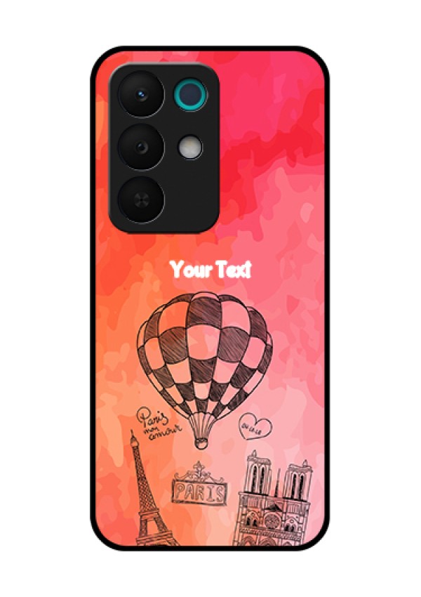 Realme 15X 5G Custom Glass Phone Case - Paris Theme Design