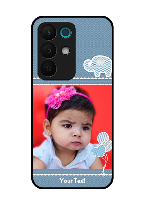 Realme 15X 5G Custom Glass Phone Case - With Kids Pattern Design