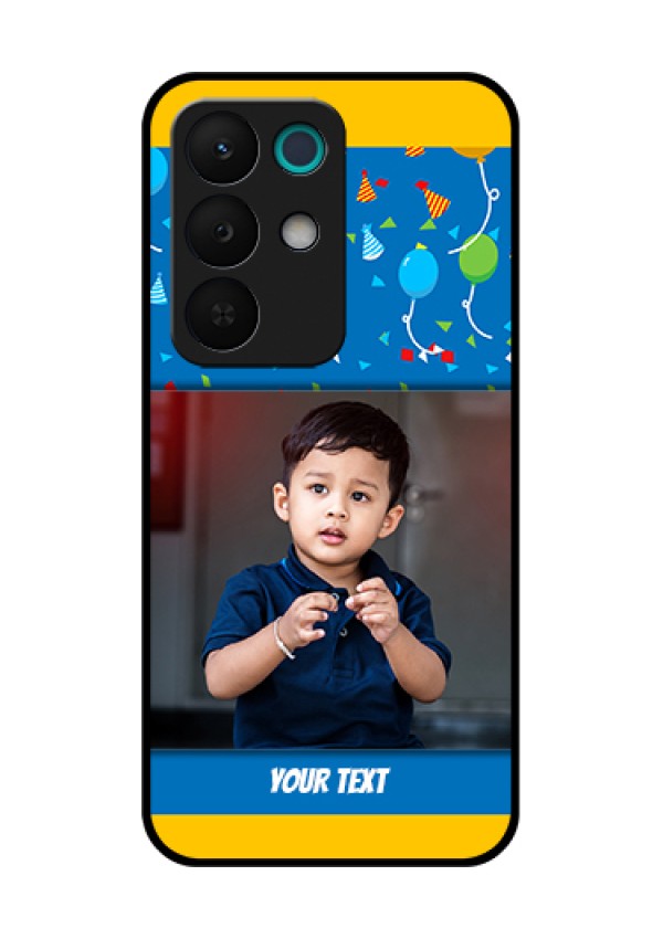 Realme 15X 5G Custom Glass Phone Case - Birthday Wishes Design