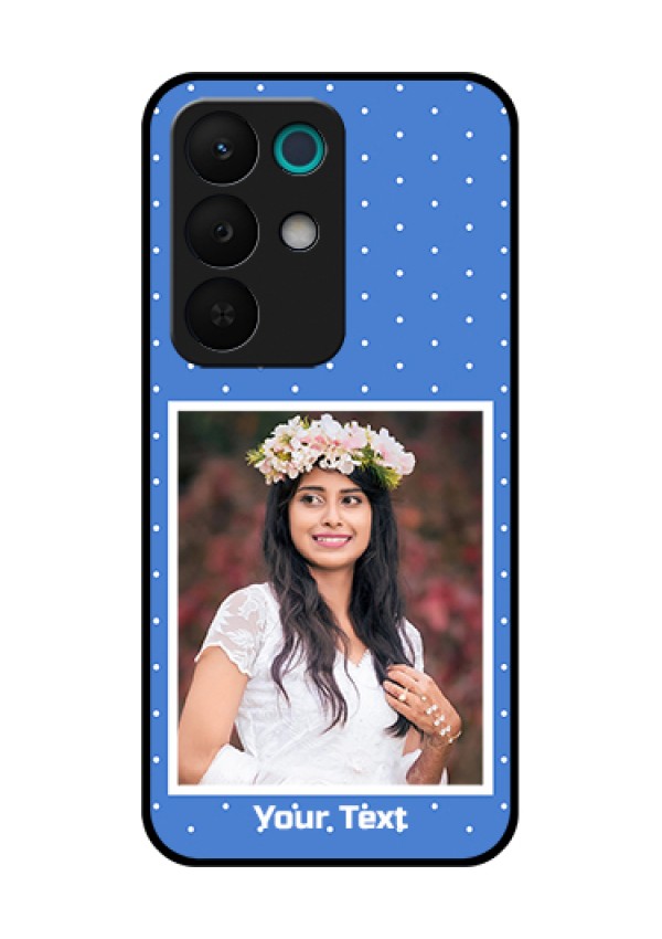 Realme 15X 5G Custom Glass Phone Case - Polka Dots Design