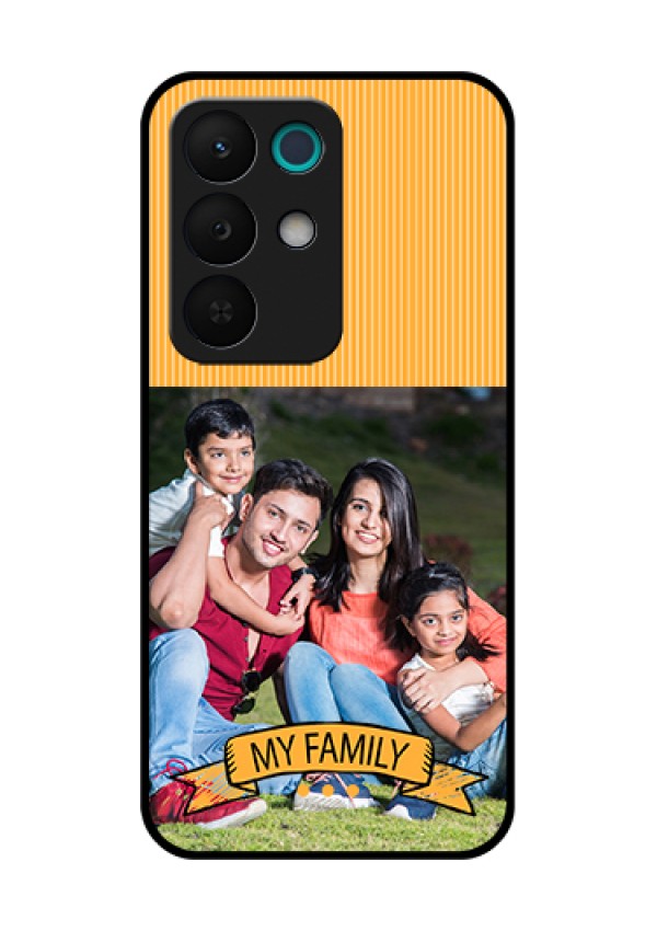 Realme 15X 5G Custom Glass Phone Case - My Family Design