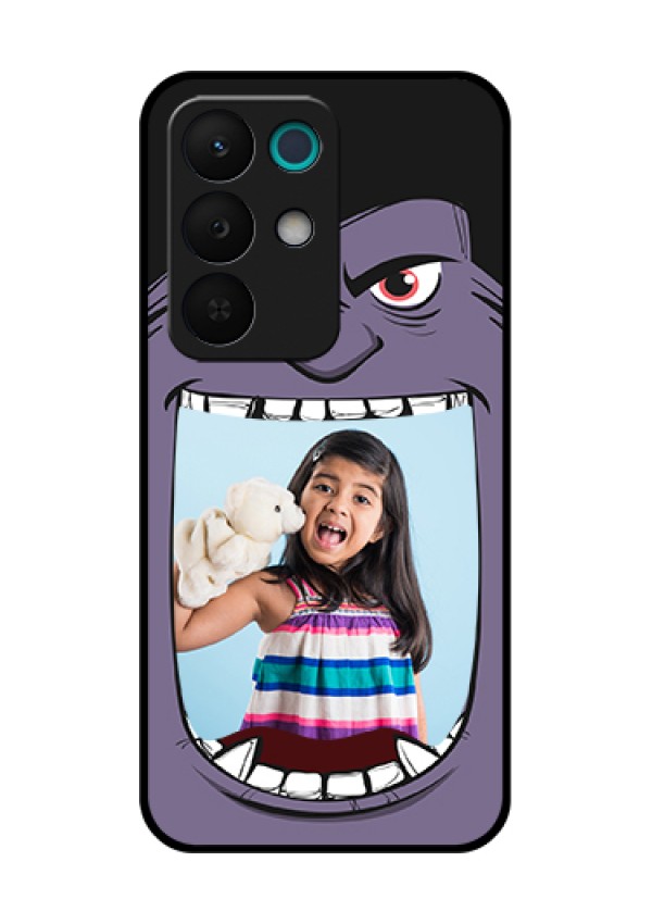 Realme 15X 5G Custom Glass Phone Case - Angry Monster Design