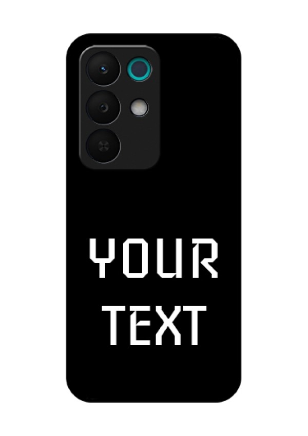 Realme 15X 5G Custom Glass Phone Case - Your Name Design