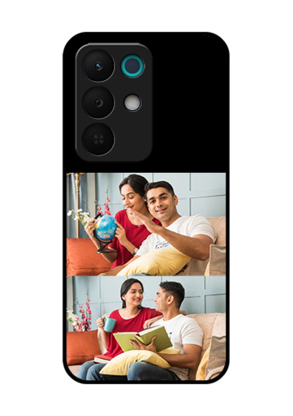Realme 15X 5G Custom Glass Phone Case - 2 Images Design