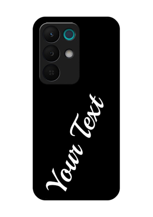 Realme 15X 5G Custom Glass Phone Case - With Your Name Design
