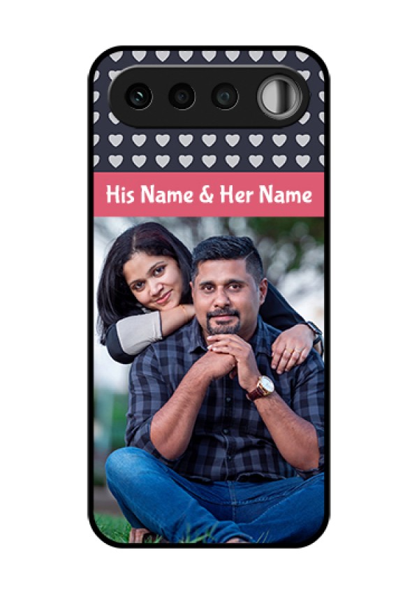Realme 16 5G Custom Glass Phone Case - Love Symbols Design