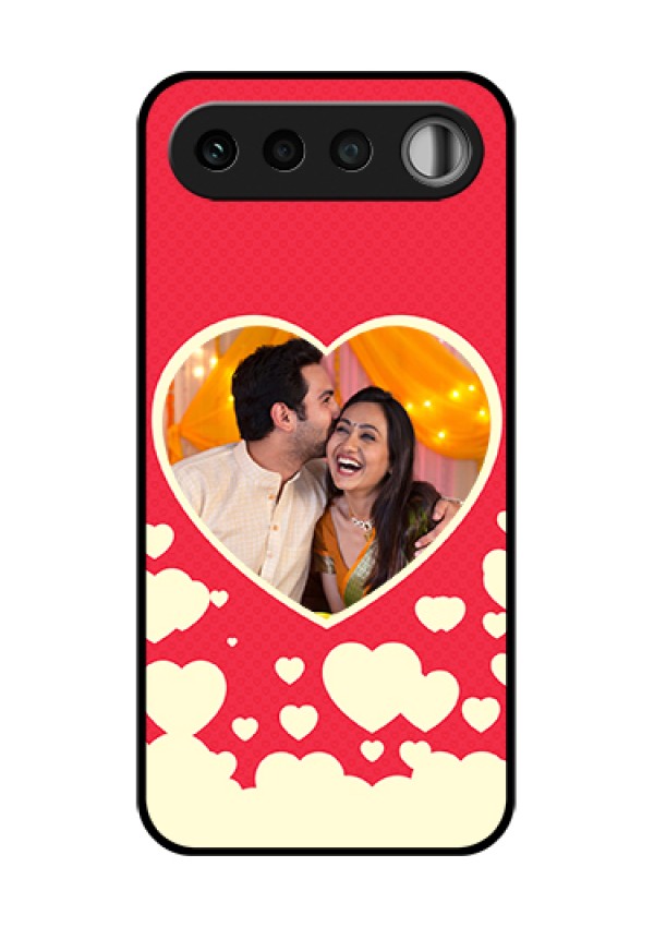 Realme 16 5G Custom Glass Phone Case - Love Symbols Phone Cover Design