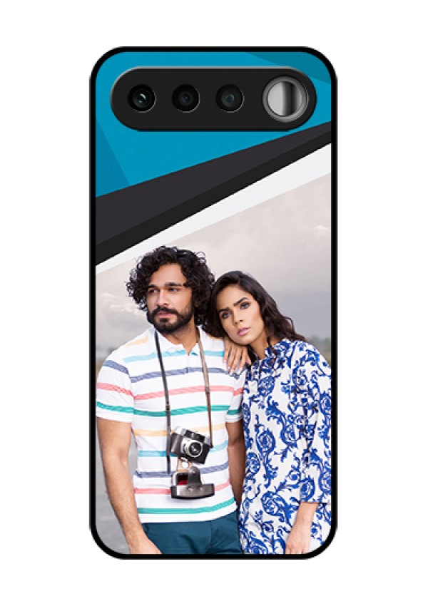 Realme 16 5G Custom Glass Phone Case - Simple Pattern Photo Upload Design