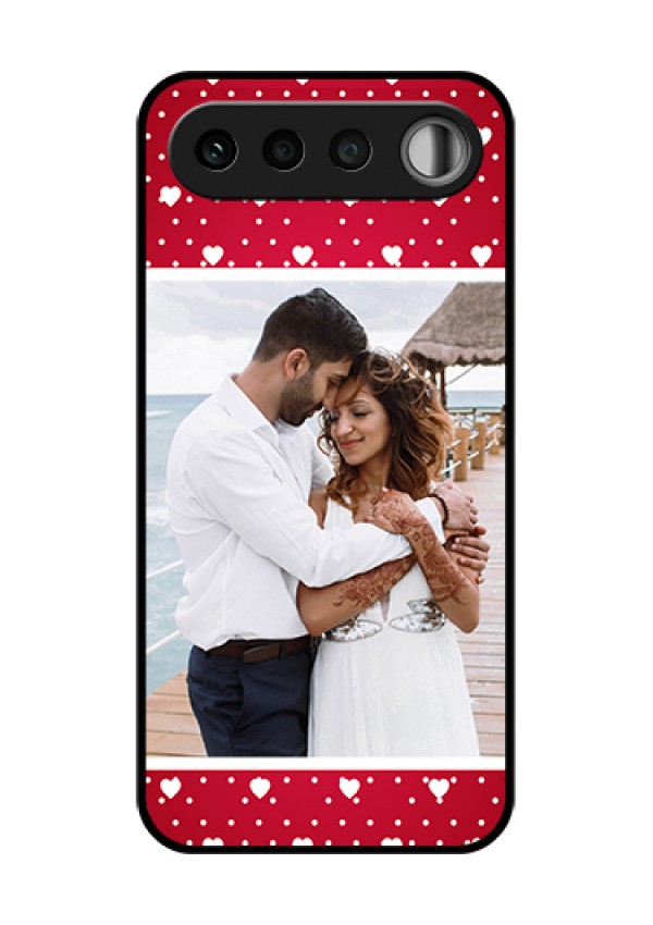Realme 16 5G Custom Glass Phone Case - Hearts Mobile Case Design