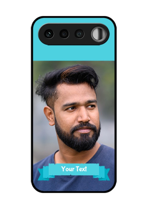 Realme 16 5G Custom Glass Phone Case - Blue Color Design