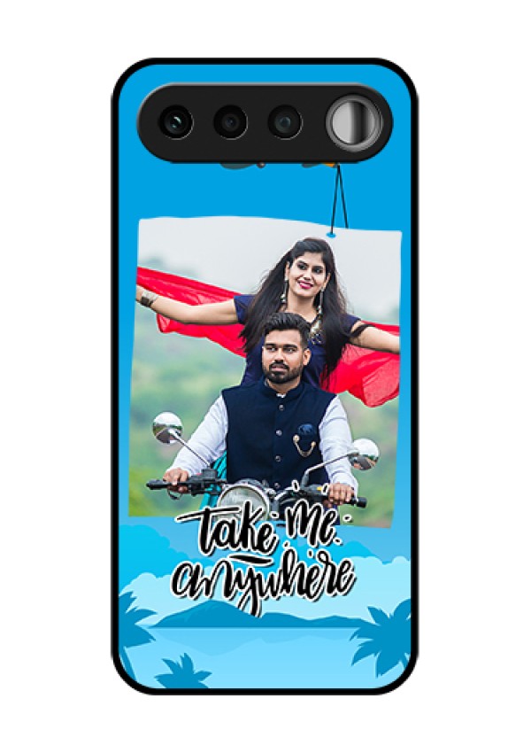 Realme 16 5G Custom Glass Phone Case - Traveller Design