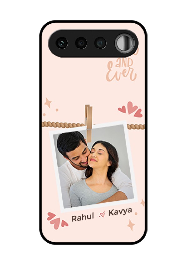 Realme 16 5G Custom Glass Phone Case - Forever And Ever Love Design